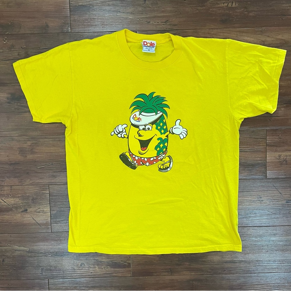 Vintage 90s Dole Hug a Pineapple Tshirt